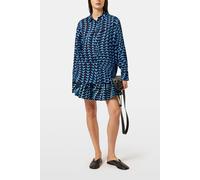 Scotch & Soda Printed Relaxed Fit Shirt House Of Mirrors Blue Talla: 36 | Blusas Outlet | Mujer | Azul