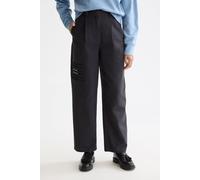 Scotch & Soda Raine - High Rise Wide Leg Washed Pants Charcoal Art Talla: W26 | Pantalones Outlet | Mujer | Negro