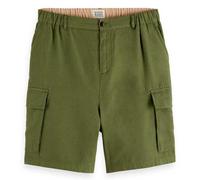 Scotch & Soda Regular-Fit Cargo Shorts, Pantalones Cortos Hombre, Army, M