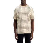 Scotch & Soda Regular Fit Mini All Over Print T-shirt Parchment Geo Flower Talla: XL | Outlet | Hombre | Blanco