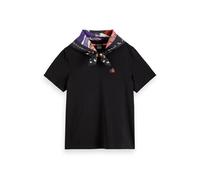 Scotch & Soda Regular-fit Organic Cotton T-shirt With Detachable Bandana B Talla: XL | Camisetas de Seda Outlet | Mujer | Blanco