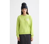 Scotch & Soda Regular Fit Sweatshirt With Chest Artwork Green Glow Talla: L | Manga Larga Outlet | Mujer | Verde