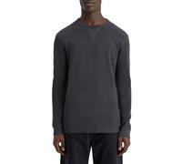 Scotch & Soda Regular Fit Waffle T-shirt Ls Moody Grey Talla: L | Manga larga Outlet | Hombre | Gris