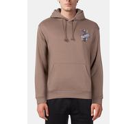 Scotch & Soda Relaxed Fit Fleece Graphic Hoodie Cappuchino Talla: S | Sudaderas con Capucha Outlet | Hombre