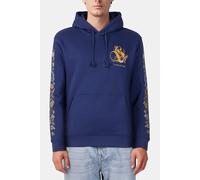 Scotch & Soda Relaxed Fit Fleece Graphic Hoodie Evening Skies Talla: S | Sudaderas con Capucha Outlet | Hombre