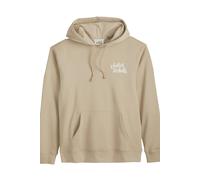 Scotch & Soda Relaxed Fit Fleece Graphic Hoodie Taupe Talla: XL | Sudaderas con Capucha Outlet | Hombre | Negro