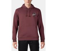 Scotch & Soda Relaxed Fit Fleece Graphic Hoodie Wine Talla: XL | Sudaderas con Capucha Outlet | Hombre | Rojo