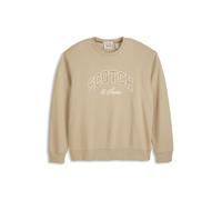 Scotch & Soda Relaxed Fit Graphic Fleece Crew Taupe Talla: S | Jerséis Outlet | Hombre | Negro