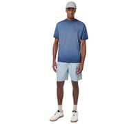 Scotch & Soda Relaxed-fit Inside out Cold Dye T-Shirt Camiseta, Atlantic Blue, S Hombres