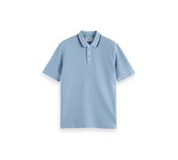 Scotch & Soda Relaxed-fit Structured Polo Faded Denim Talla: L | Polos Outlet | Hombre | Azul