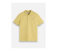 Scotch & Soda Seasonal Core Pique Chest Logo Polo Med Yellow Talla: M | Polos Outlet | Hombre | Amarillo