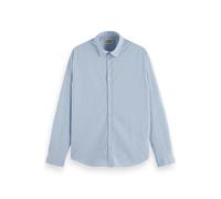 Scotch & Soda Seasonal Essentials Poplin Checked Shirt Blue Check Talla: XL | Camisas Casuales Outlet | Hombre | Azul