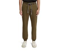 Scotch & Soda Seasonal - Relaxed Fit Garment-dyed Linen-blend Chino Jogger Talla: W30L32 | Chinos Outlet | Hombre | Blanco