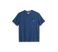 Scotch & Soda Seersucker Tee Dark Denim Talla: XXL | Camisetas Básicas Outlet | Hombre | Azul