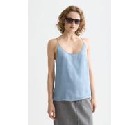 Scotch & Soda Singlet Woven Front Jersey Back Tank Faded Denim Talla: 36 | Camisetas de Tirantes Outlet | Mujer | Azul