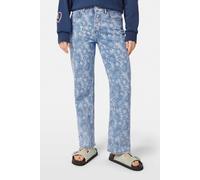 Scotch & Soda Sky High Rise Straight Jeans Abstract Floral Abstract Floral Talla: W26L32 | Pantalones Formales Outlet | Mujer