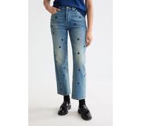 Scotch & Soda Sky Straight Jeans - Falling Leaves Talla: W28L32 | Pantalones Rectos Outlet | Mujer