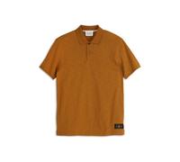 Scotch & Soda Slub Ss Polo Golden Rust Talla: L | Polos Outlet | Hombre | Marrón