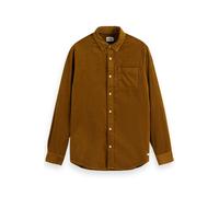 Scotch & Soda Solid Corduroy Shirt Golden Rust Talla: XXL | Camisas Casuales Outlet | Hombre | Marrón