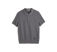 Scotch & Soda Ss Neps Texture Stitch Polo Sweater Dark Grey Talla: S | Jerséis Outlet | Hombre | Gris
