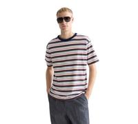Scotch & Soda Striped Relaxed-fit T-Shirt Camiseta, Desfile Blue Stripe 401, M para Hombre