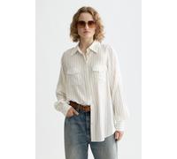 Scotch & Soda Striped Shirt With Pockets Golden Green Stripe Talla: 42 | Camisas Outlet | Mujer | Verde