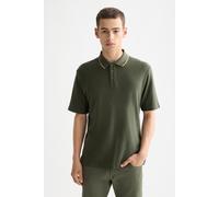 Scotch & Soda Structured Relaxed Fit Polo Thyme Talla: L | Polos Outlet | Hombre