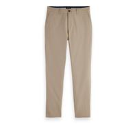 Scotch & Soda Stuart - Slim-fit Washed Cotton Blend Chino Plaza Taupe Talla: W29L34 | Chinos Outlet | Hombre | Negro