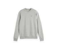 Scotch & Soda Core-Logo Sweatshirt Sudadera, Grey Melange, L para Hombre