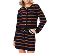 Scotch & Soda Sweater Black Night/ Nuthatch Stripe Talla: XS | Cárdigan Outlet | Mujer | Negro