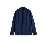 Scotch & Soda Textured Stripe Shirt Sky Captain Stripes Talla: XL | Camisas Casuales Outlet | Hombre