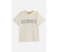 Scotch & Soda The 40th Anniversary Washed Artwork Regular Fit T-shirt Eggn Talla: M | Camisetas de Seda Outlet | Mujer