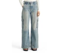Scotch & Soda The Deep Low Rise Loose Cargo Jeans -rolling Road Talla: W25L32 | Pantalones Cargo Outlet | Mujer