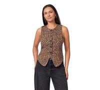 Scotch & Soda The Fitted Vest Leopard Print Talla: M | Chaquetas Outlet | Mujer