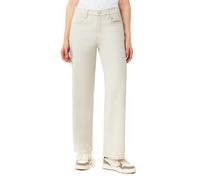 Scotch & Soda The Flow Relaxed Straight Ecru Talla: W31 | Pantalones Rectos Outlet | Mujer | Marrón