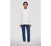 Scotch & Soda The Free Spirit Peace Bird Poplin Shirt White Talla: 36 | Manga Larga Outlet | Mujer | Blanco