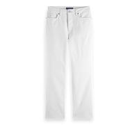 Scotch & Soda The Sky Straight Jeans, Jeans, Mujer, Cool White, 32W / 30L
