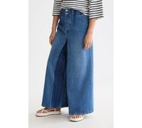 Scotch & Soda The Wave Custom Cropped Wide Leg Jeans - Art From The Heart Talla: W25 | Pantalones Outlet | Mujer