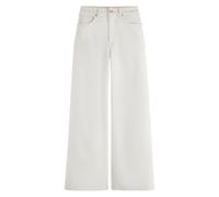 Scotch & Soda The Wave Wide Leg Jeans Faded White Talla: W27L32 | Vaqueros Outlet | Mujer | Blanco