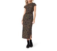 Scotch & Soda Tie Front Dress Military Olive Animal Talla: S | Vestidos Midi Outlet | Mujer | Verde