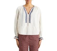 Scotch & Soda Top With Embroidery Details Soft Ice Talla: 38 | Blusas Outlet | Mujer | Blanco