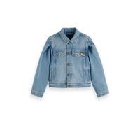 Scotch & Soda Trucker Jacket With Puff Sleeves - All Or Nothing Talla: 4 | Chaquetas Outlet | kids | Blanco