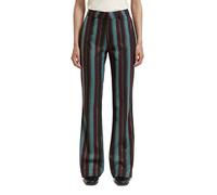 Scotch & Soda Violet - Glitter Stripe High Rise Flare Pant Heritage Lurex Talla: W25L32 | Pantalones Outlet | Mujer