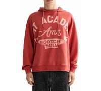 Scotch & Soda Wash Artwork Hoodie Sudadera con Capucha Hombre (Pack de 1)