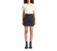 Scotch & Soda Washed Black Denim Mini Skirt With Cargo Pockets City Buzz Talla: S | Faldas Vaqueras Outlet | Mujer | Negro