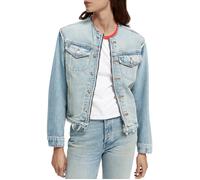 Scotch & Soda Zip Front Trucker Jacket Cotton Zip It Up Talla: S | Chaquetas Vaqueras Outlet | Mujer