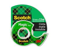 Scotch Super-Hold Cinta Adhesiva, 1 Rollo de 19 mm נ25,4 m - Cinta Adhesiva Transparente, Sellado Fuerte y Seguro