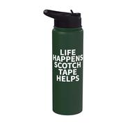 Scotch Tape Apparel - Divertido diseño increíble para amantes de las cintas Stainless Steel Insulated Water Bottle