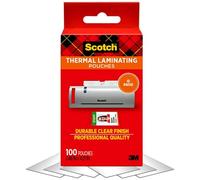 Scotch Thermal - Fundas para plastificar, color N/A. 100-Pouches