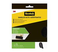 Scotch Tiras agrupadoras negras 38.1mm x 9.1m, RF37500 76